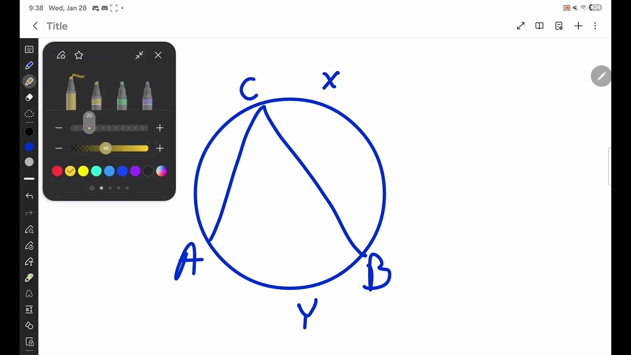 Circle Theorem | O levels and IGCSE