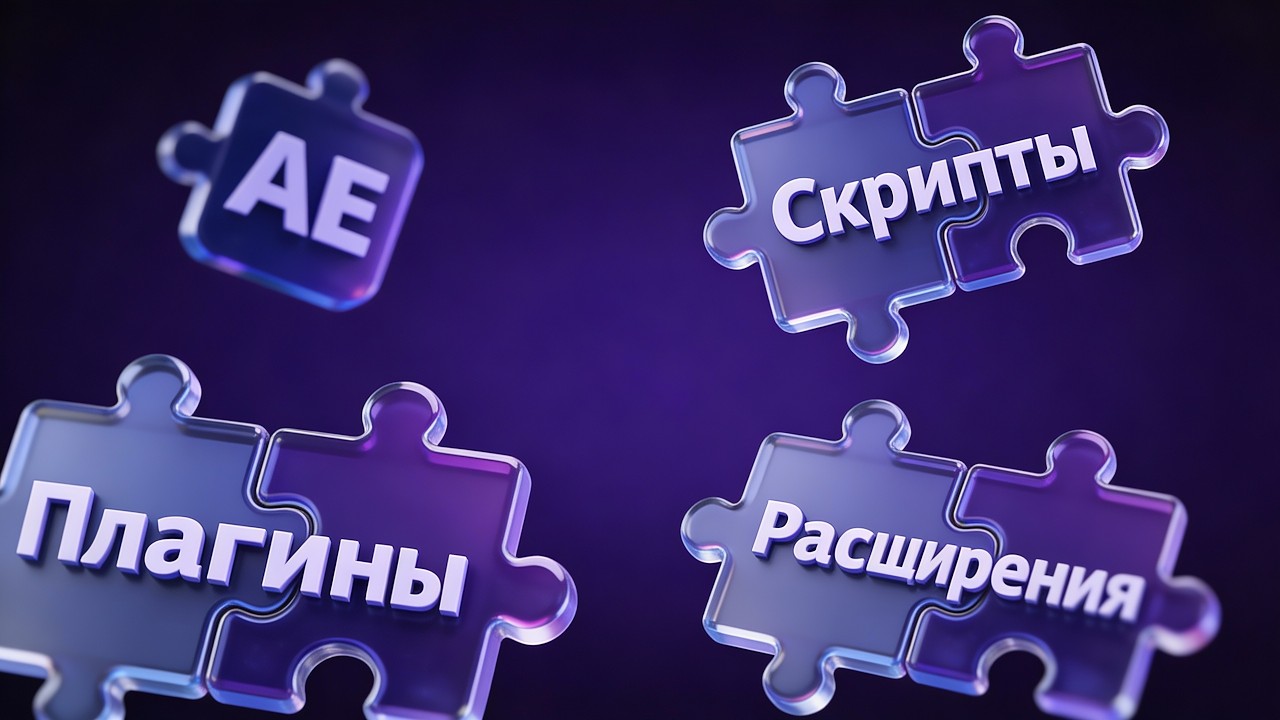Скрипты, плагины и расширения в AE: в чём разница, как правильно установить и начать использовать