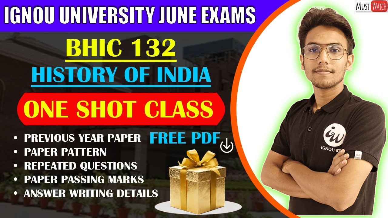 #71 BHIC 132 || HISTORY OF INDIA-HIN || IMPORTANT QUESTIONS | IGNOU WALAY