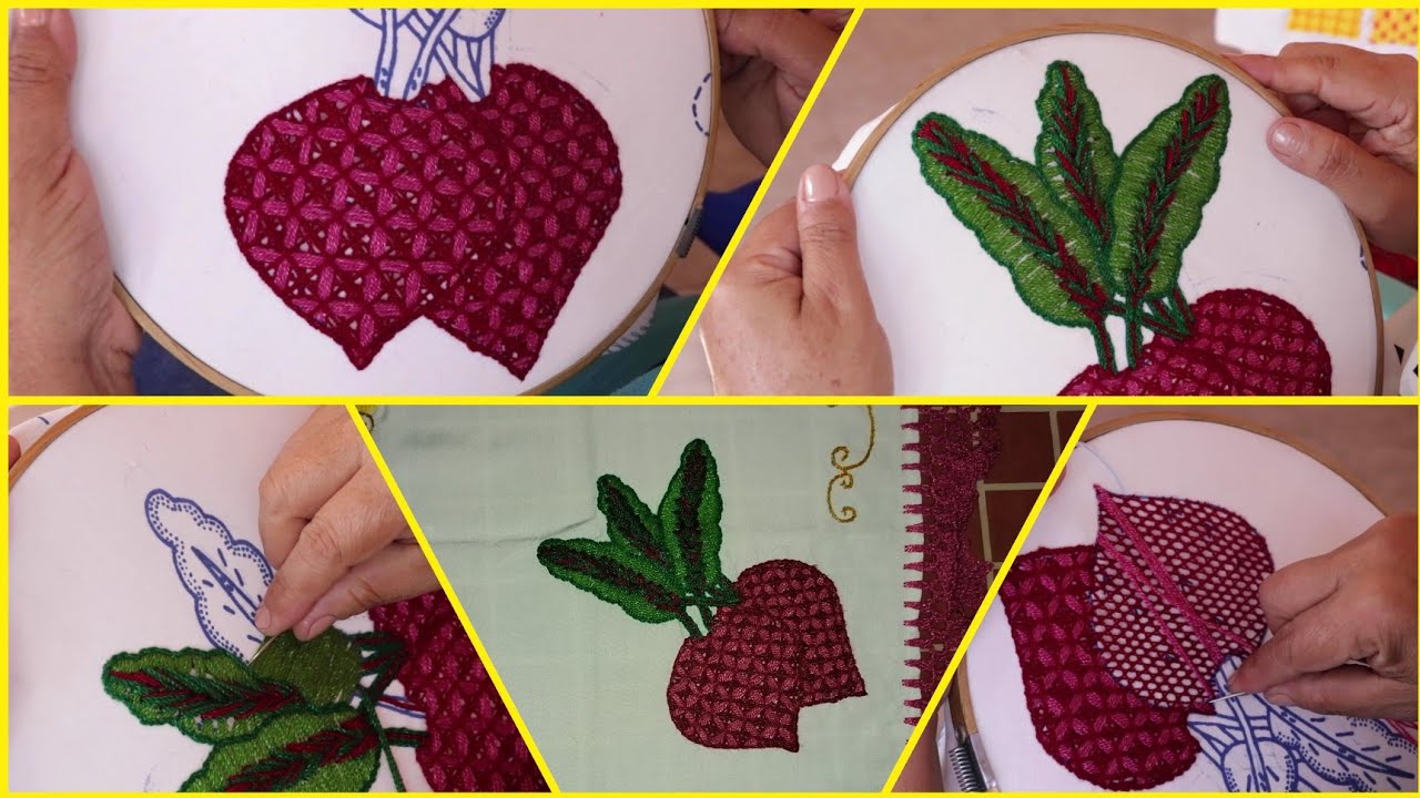 BORDADO FANTASÍA PARA UN BETABEL | HAND EMBROIDERY FANTASY EASY