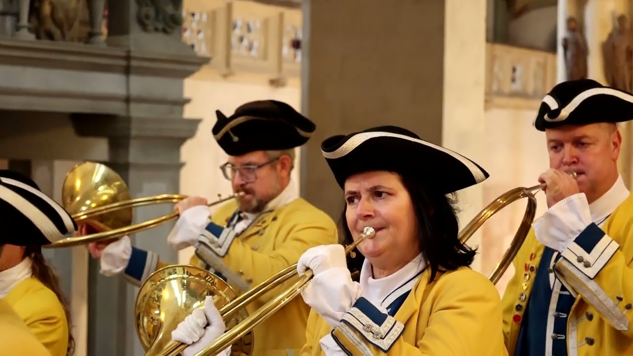 Wort-Gottes-Feier im Dom Zeitz mit dem Jagd- und Parforcehorngruppe Taucha Sachsen e.V.