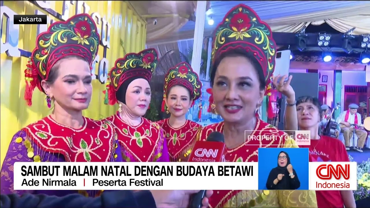 Sambut Malam Natal dengan Budaya Betawi