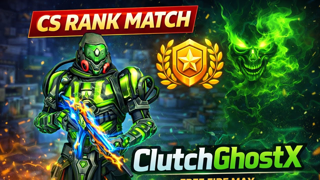 CS Rank Match in Free Fire Max 🔥🔥