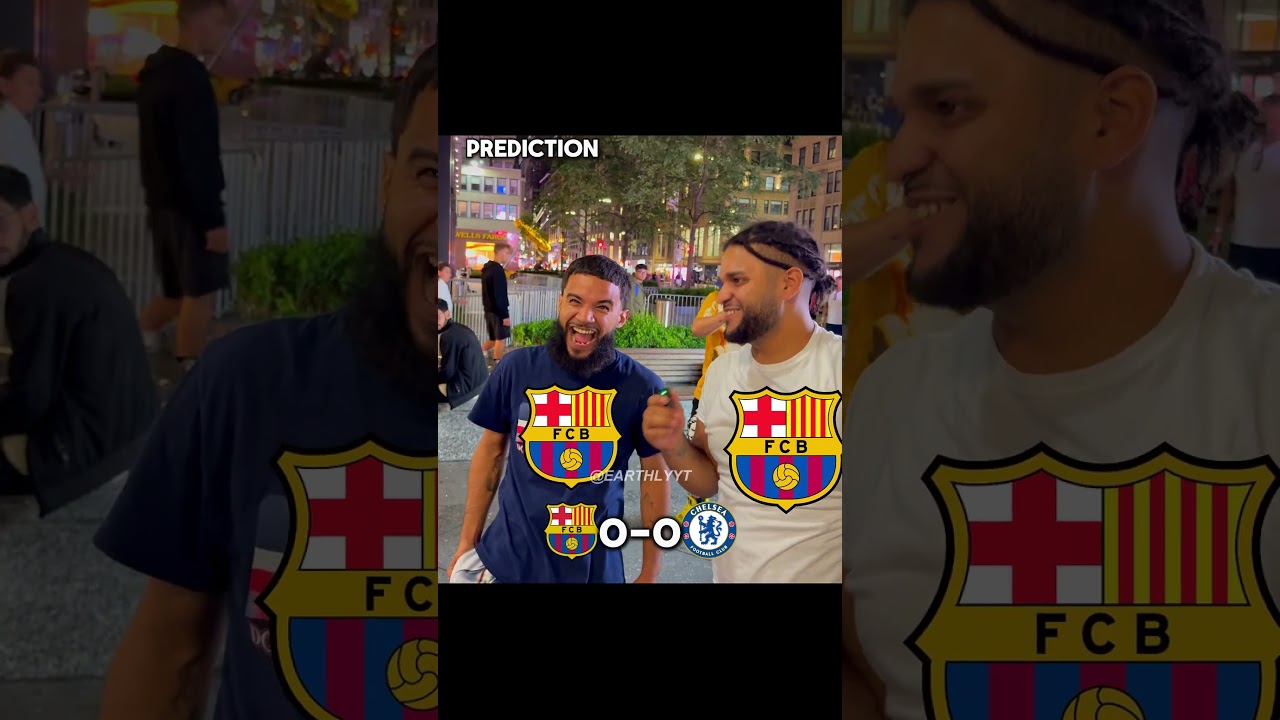 Barca vs chelsea will be insane 🔥 #championsleague