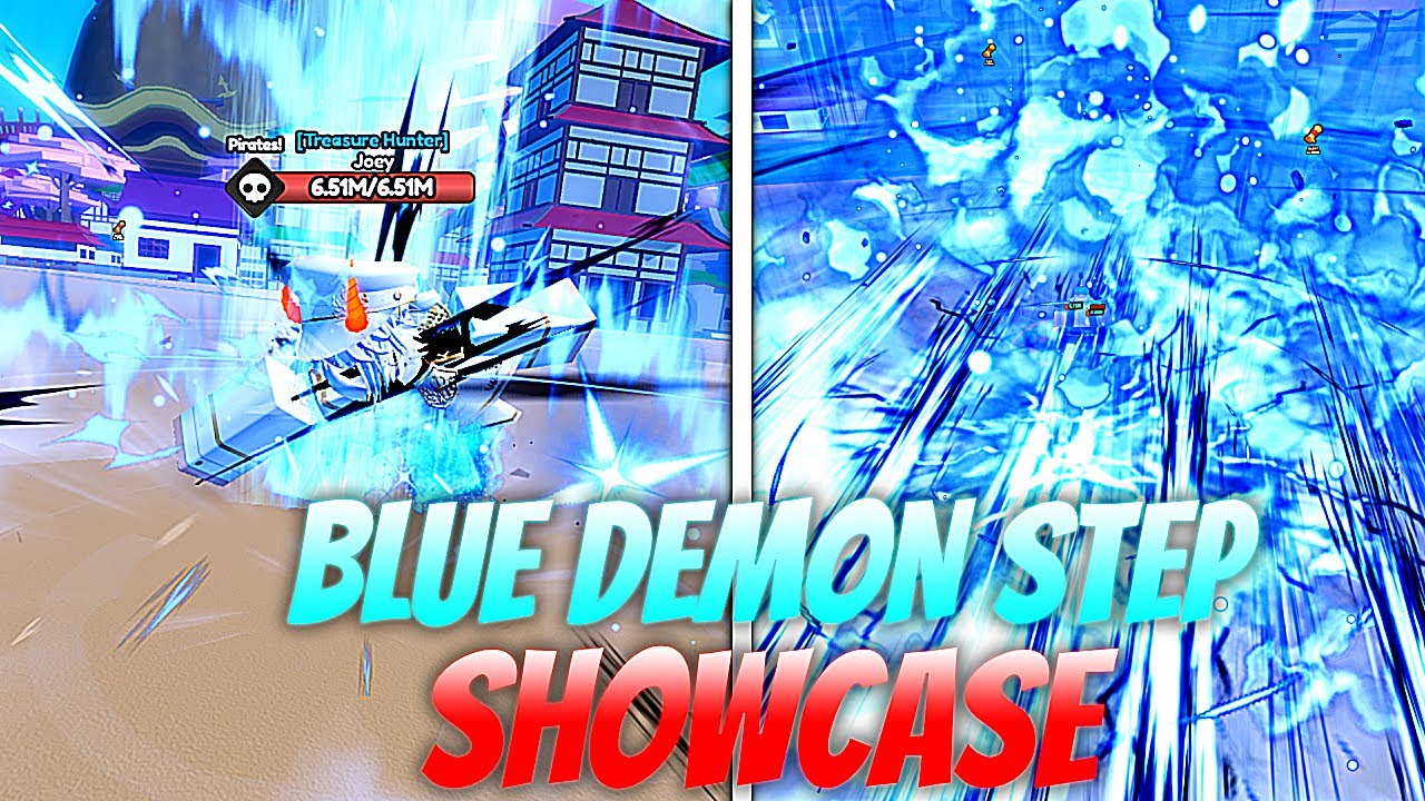 BLUE DEMON STEP LOCATION & SHOWCASE ( One Fruit Simulator)