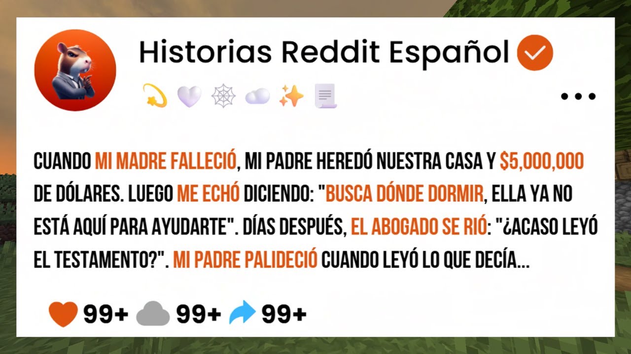 Cuando Mi Madre Falleció, Mi Padre Heredó Nuestra Casa Y $5,000,000 De Dólares. Luego Me Echó Dicien
