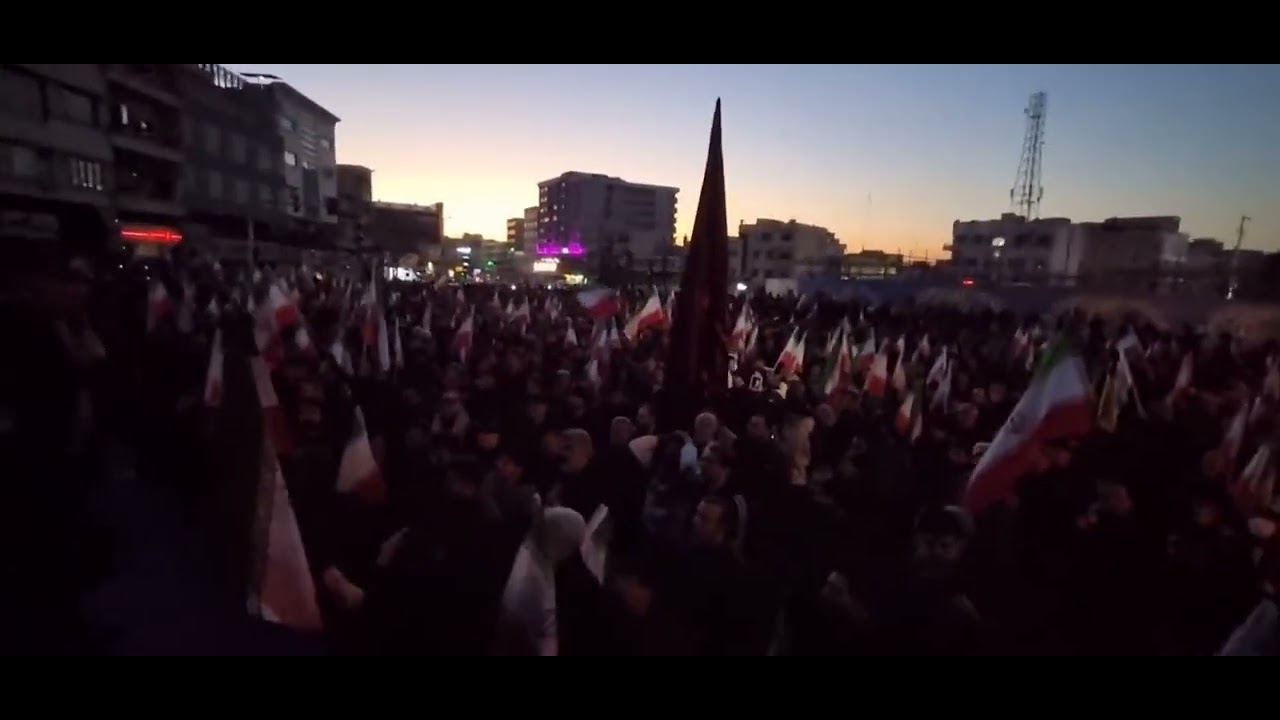 Mourners rally at Tehran&rsquo;s Enghelab Square as Iranians grieve Supreme Leader&rsquo;s death