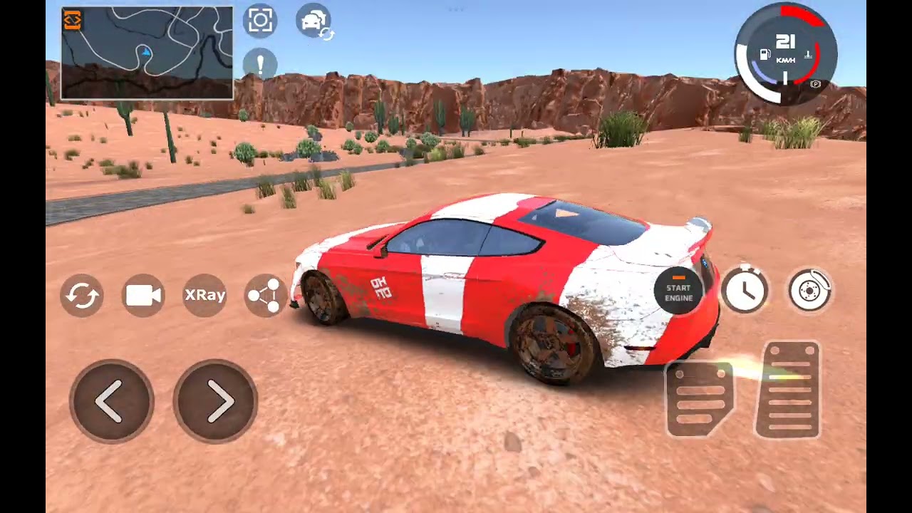 Me trying not to crash after the car started to go itself 