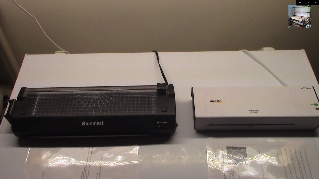 The AmazonBasics vs Blusmart Laminator Comparison Review