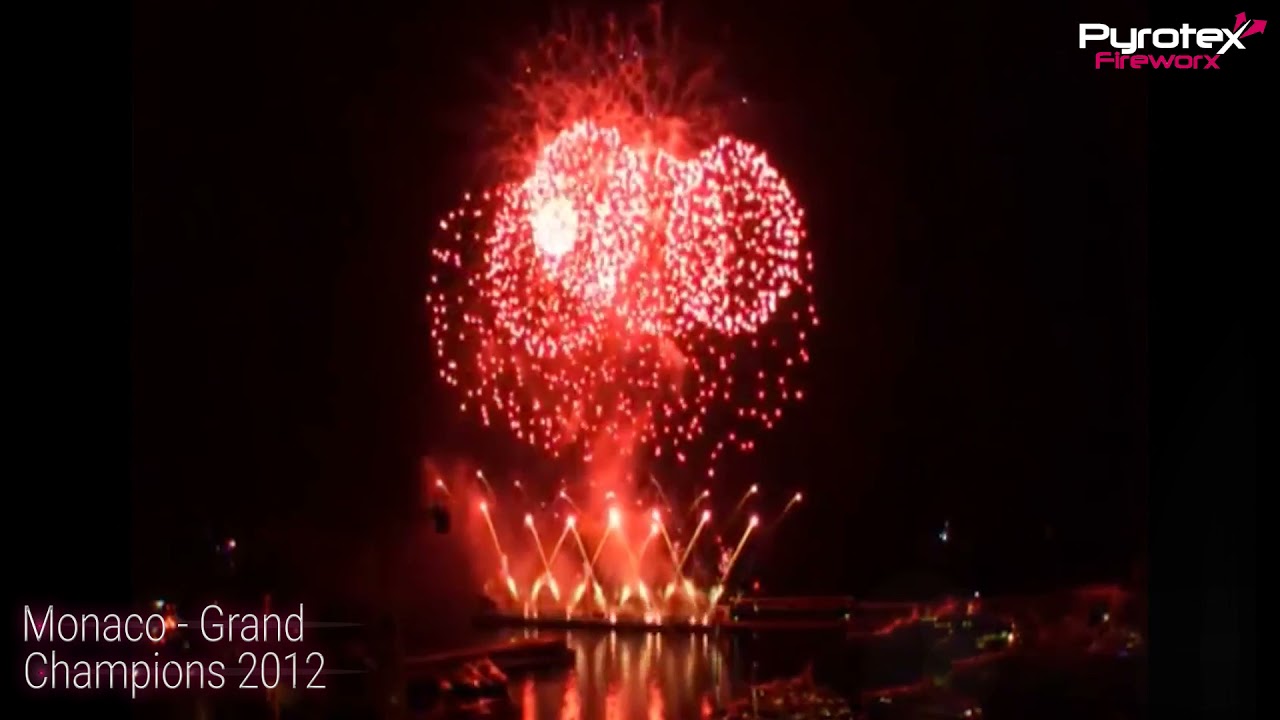 Pyrotex Fireworx - Concours International De' Feux d'Artifice Pyromelodiques de Monaco 2012