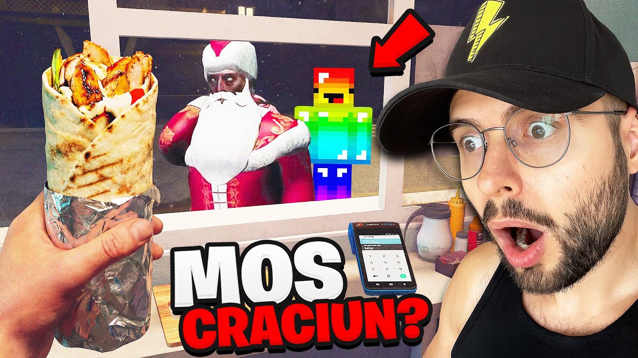 Eu si BOTO ii servim SHAOARMA HORROR lui Mos Craciun!