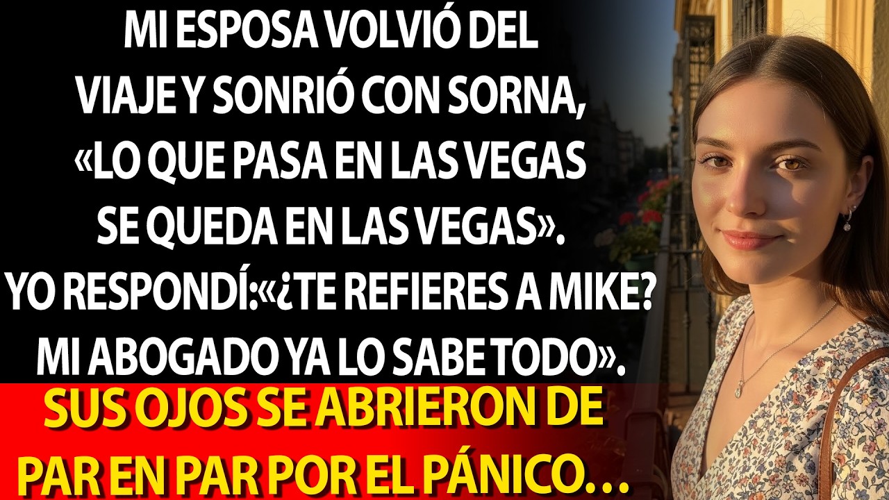 😏 Sonrió: «Lo de Vegas se queda en Vegas». 🧊 Respondí: «¿Mike? No es ningún secreto».