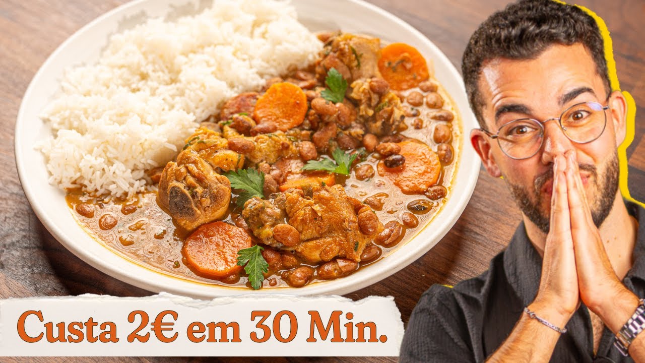 Feijoada rápida e barata: 2€ e 30 minutos chegam!
