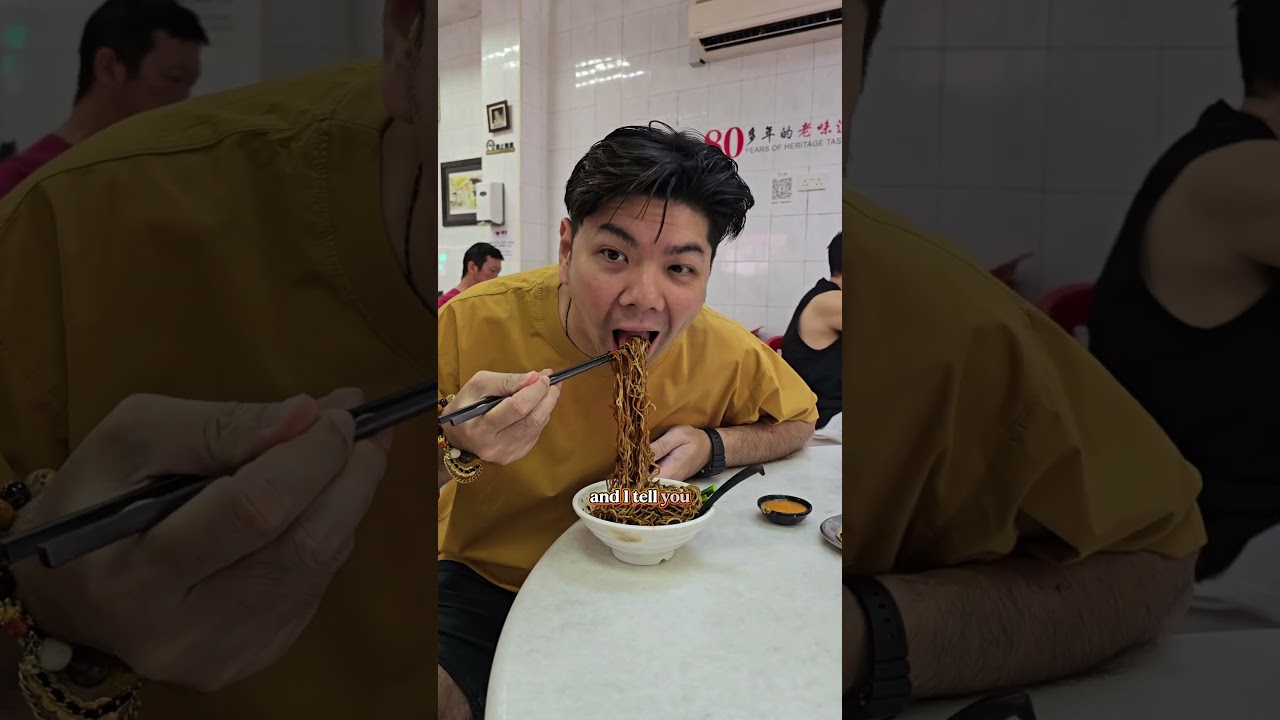 Легендарная 80-летняя лапша с говяжьими шариками Soong Kee в KL