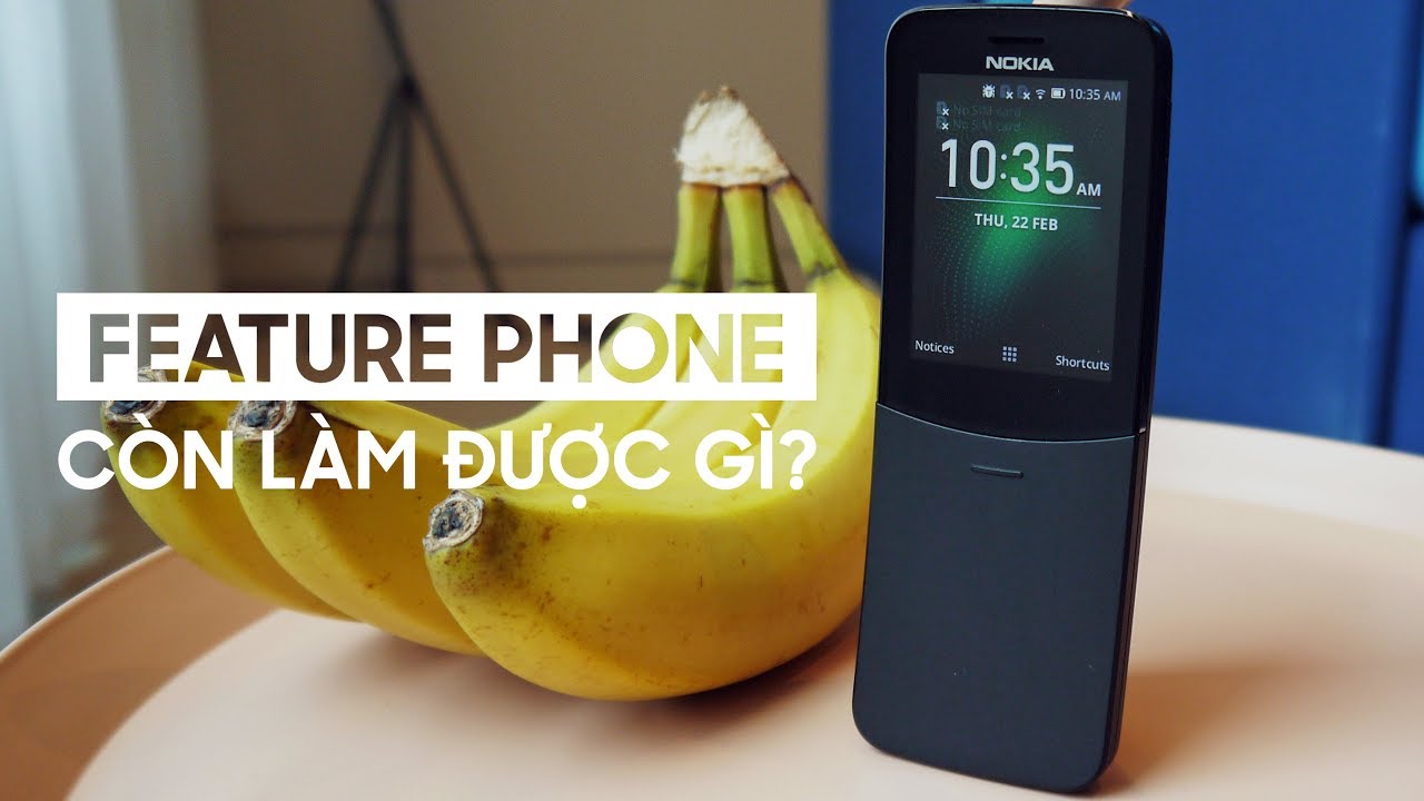 Mua Nokia 8110 4G thì làm được gì?phát wifi, lướt web, chơi game
