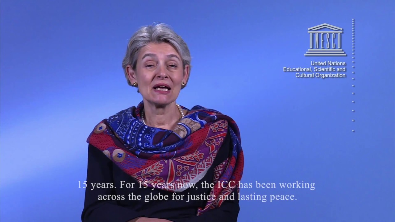 Director-General of UNESCO Irina Bokova - #whenIwas15 ICC campaign