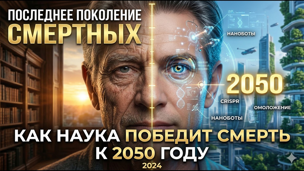 Последнее Поколение Смертных: Как Наука Победит Смерть к 2050 году