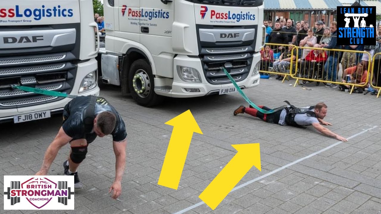 🧐 Strongman Tips: TRUCK PULL Training (How to get a head start) | With CALLUM CROZIER