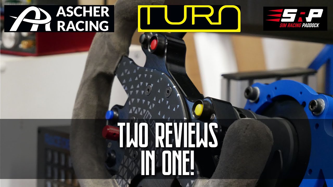 Double Review: Ascher Racing B16L-SC Button Box and Turn Racing R20 Steering Wheel