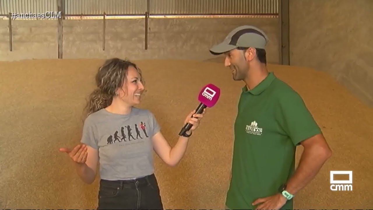 Recogemos cereal con agricultores de Ossa de Montiel | Ancha es Castilla-La Mancha