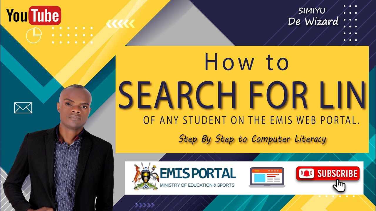 How to SEARCH FOR LIN  [ Learners Identification Number] of any Student on the EMIS web Portal.