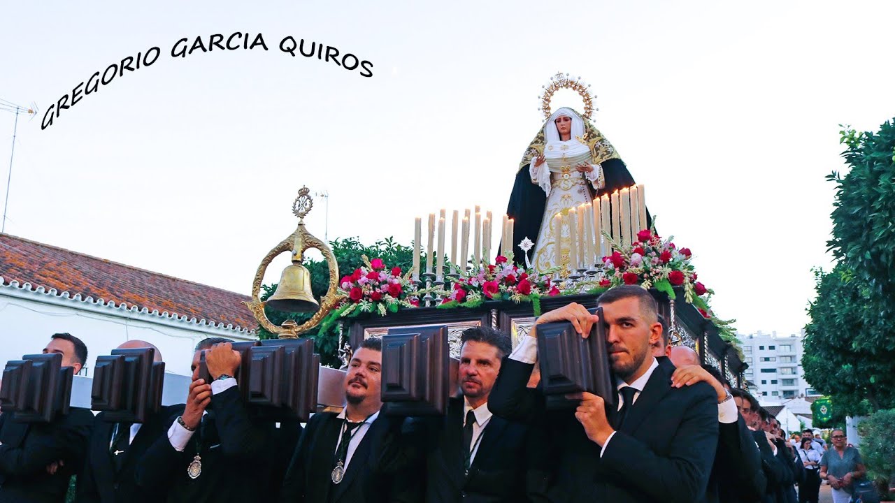 PROCESION EXTRAORDINARIA NUESTRA SEÑORA DE LA SOLEDAD, Estepona, Sábado 30 de Agosto de 2025.
