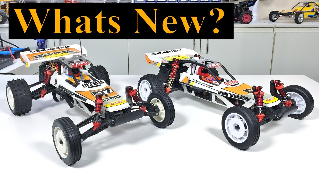 Винтаж Kyosho Ultima и Kyosho Ultima 2019 года | Сравнение изменений
