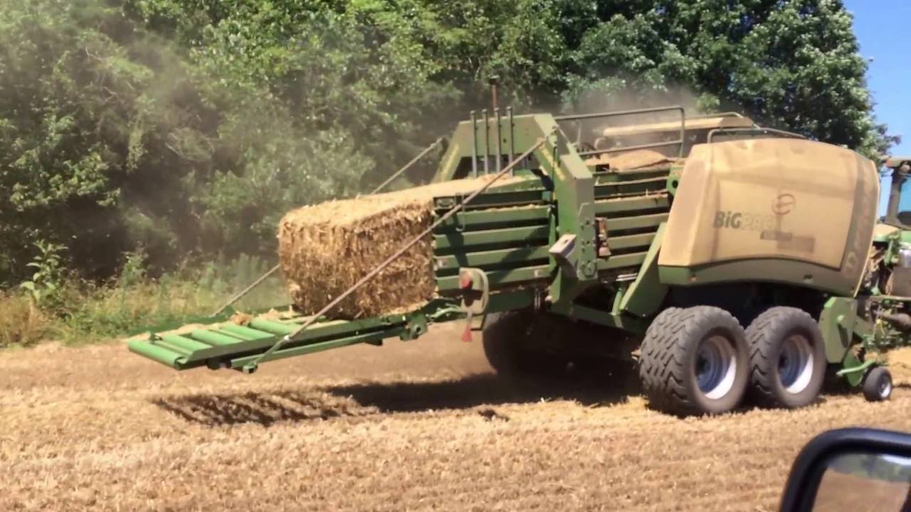 Krone 1290 HDP HS Straw Baling