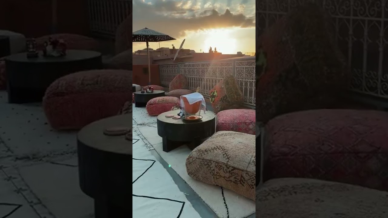 The best sunsets await you on our terrace