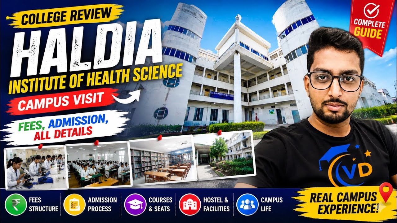 Haldia Institute of Health Science | পশ্চিমবঙ্গের সেরা প্যারামেডিকেল কলেজ? | JENPAS-UG 2026