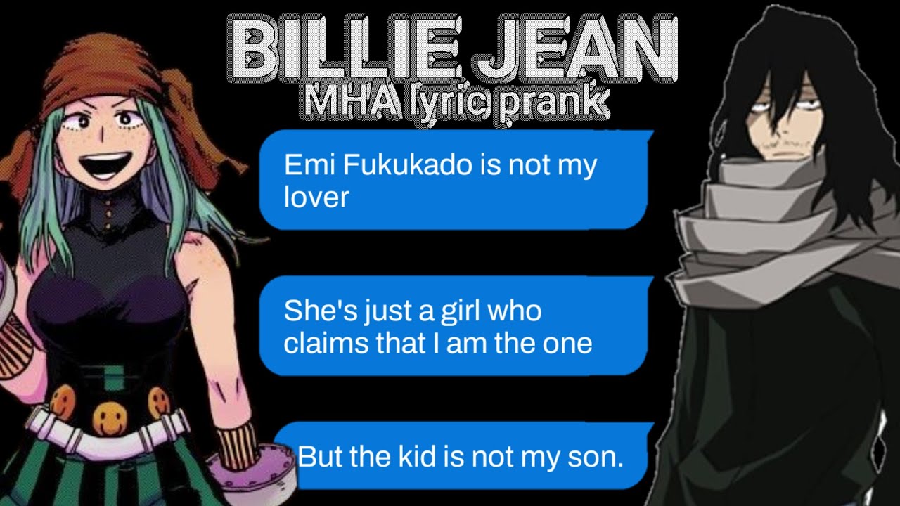 Billie Jean MHA lyric prank || Aizawa pranks 1A????