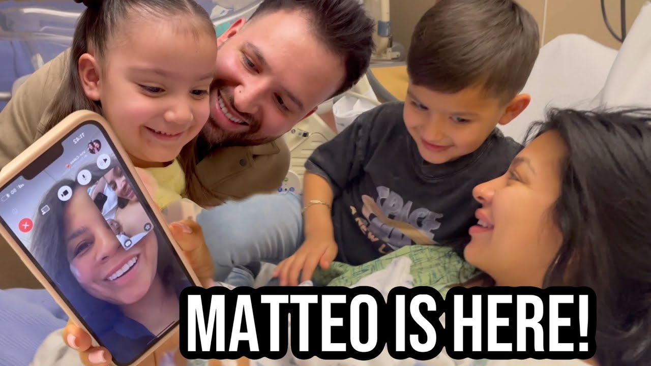 SURPRISING OUR KIDS +  FAMILY WITH BABYS ARRIVAL!!