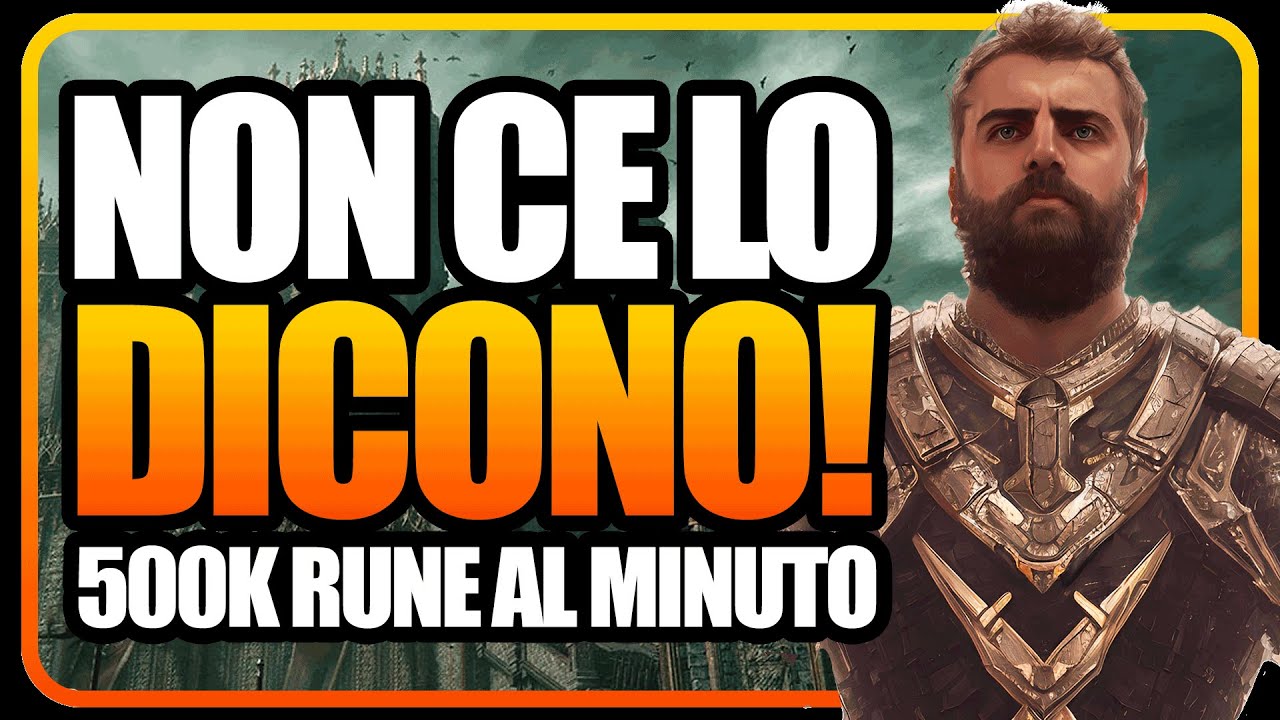 LA FARM di cui NESSUNO PARLA 500K RUNE al MINUTO ELDEN RING