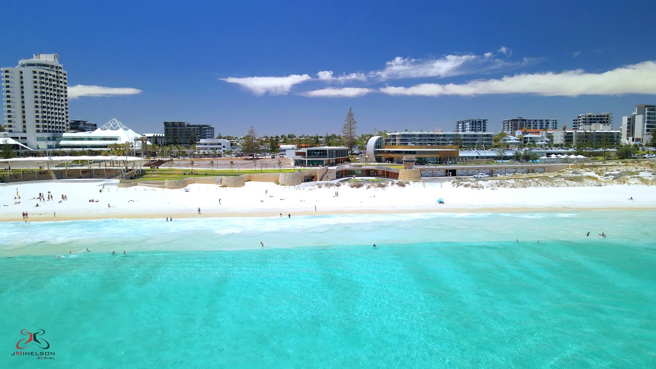 Scarborough Beach, Western Australia [] Drone Footage DJI Mavic Air 2