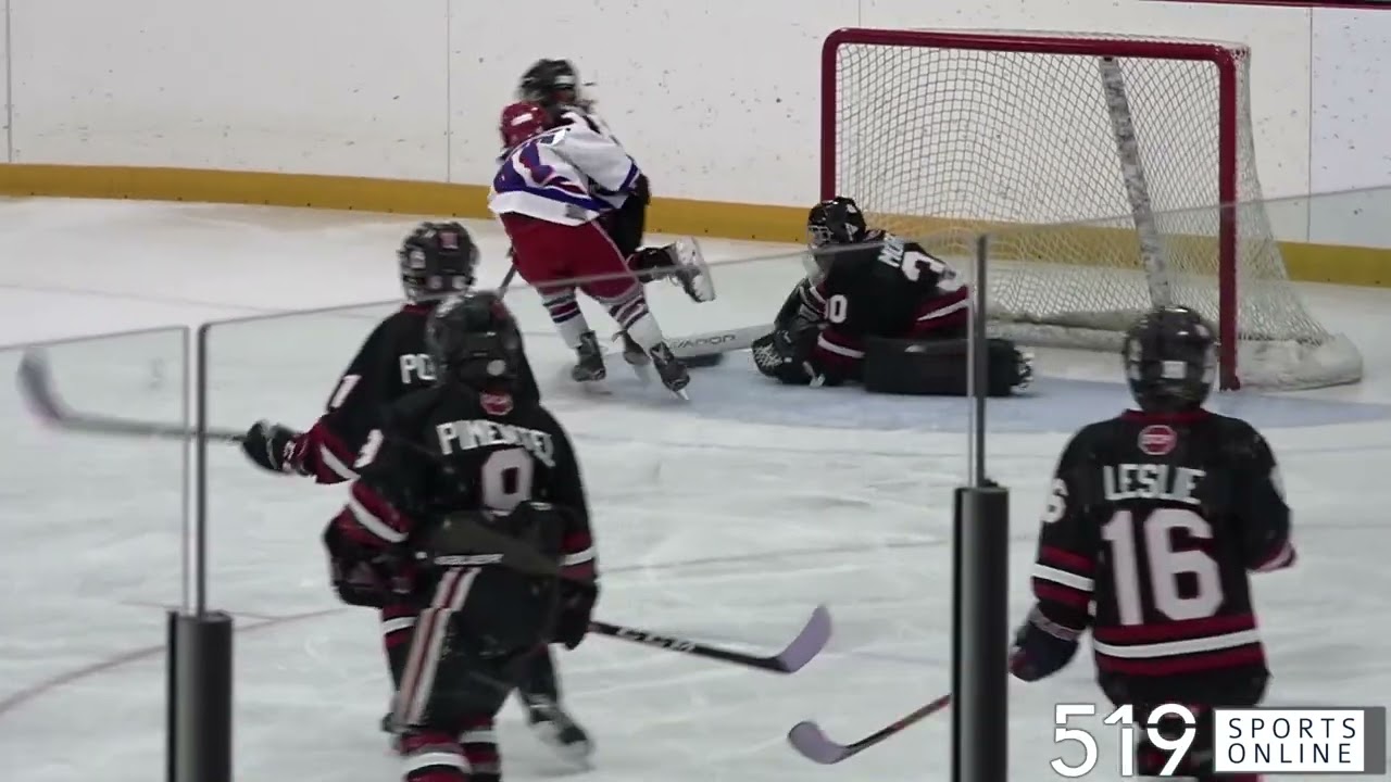 Under-10 Hockey - Kitchener Jr. Rangers (Red Team) vs Cambridge Hawks