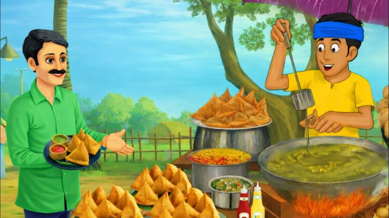चटपटा समोसा | chatpata samosha | moral stories | Hindi kahani | story | hindi | cartoon | animation 