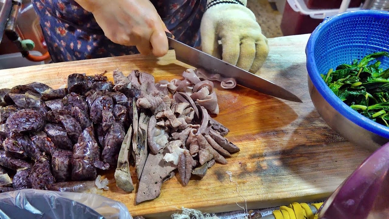 제주도 제주시 서귀포시 순대 맛집 Best 19 몰아보기 Best 19 Jeju sundae pork pig offals compilation Korean street food