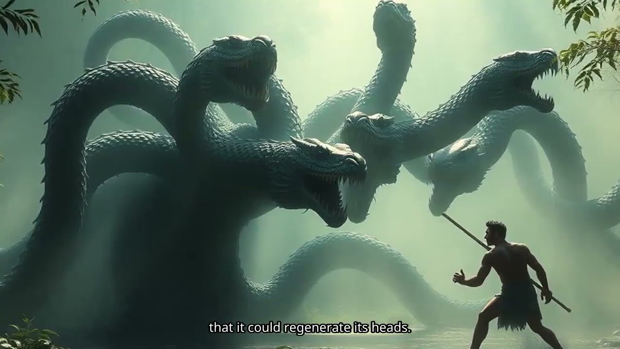 Hydra vs Cyclops Epic Mythical Clash of Strength and Resilience!