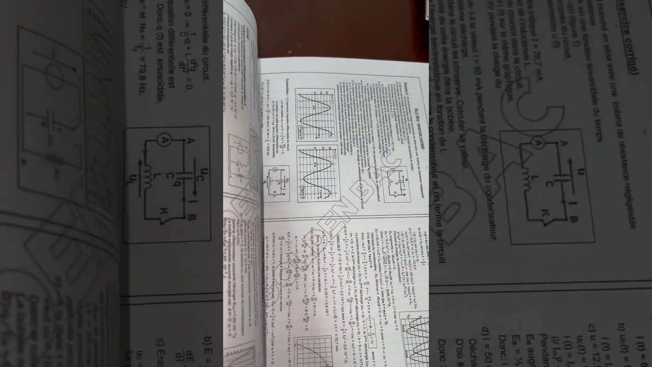 Physique - 1er trimestre - bac info