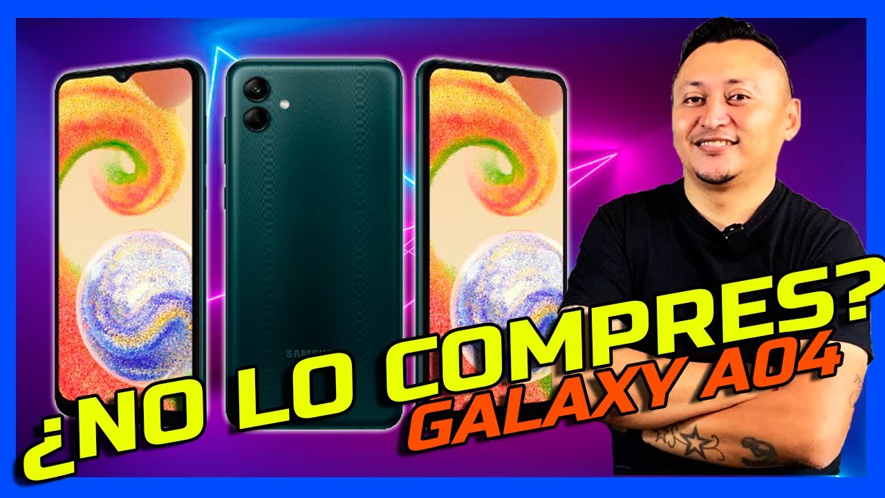 Samsung Galaxy A04 | &iquest;Valdr&aacute; la pena? 🤔