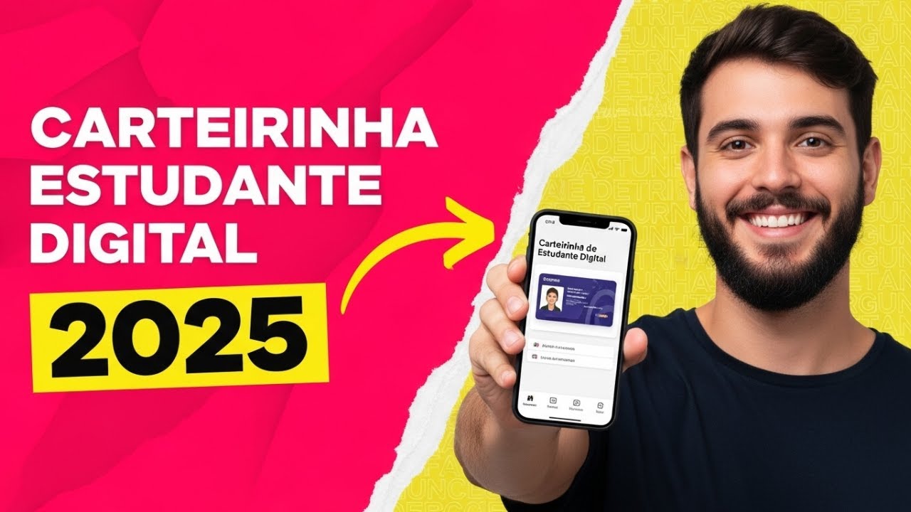 COMO FAZER SUA CARTEIRINHA ESTUDANTIL PELO CELULAR (E NÃO PERDER DESCONTOS!)