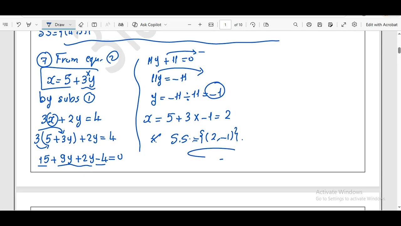 prep 3 lesson 1 unit 1 algebra 2nd term