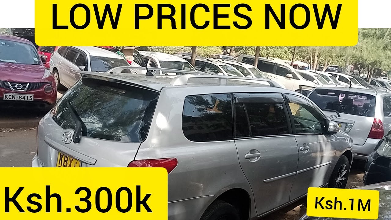 LOW car PRICES.FROM KSH.300K TO 1M.