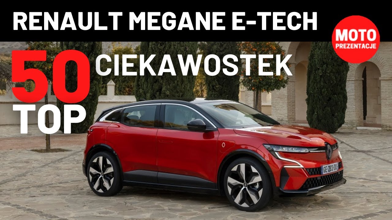 Renault Megane E-Tech ciekawostki