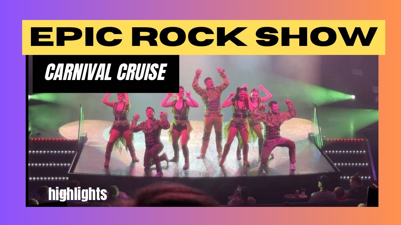 Epic Rock Show (Stall)🛳️Carnival Cruise @Pianoguitartravel 