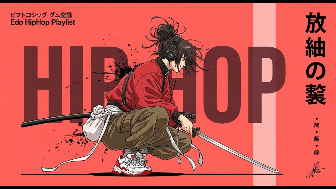 ずっと浸れるバイブス ⚡️ 江戸ヒップホップ 🎧 Japanese Edo HipHop Rap Fusion 🎧 New Playlist.