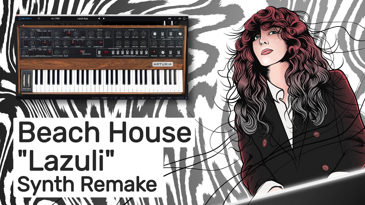 Beach House - Lazuli (Instrumental Synth Remake)
