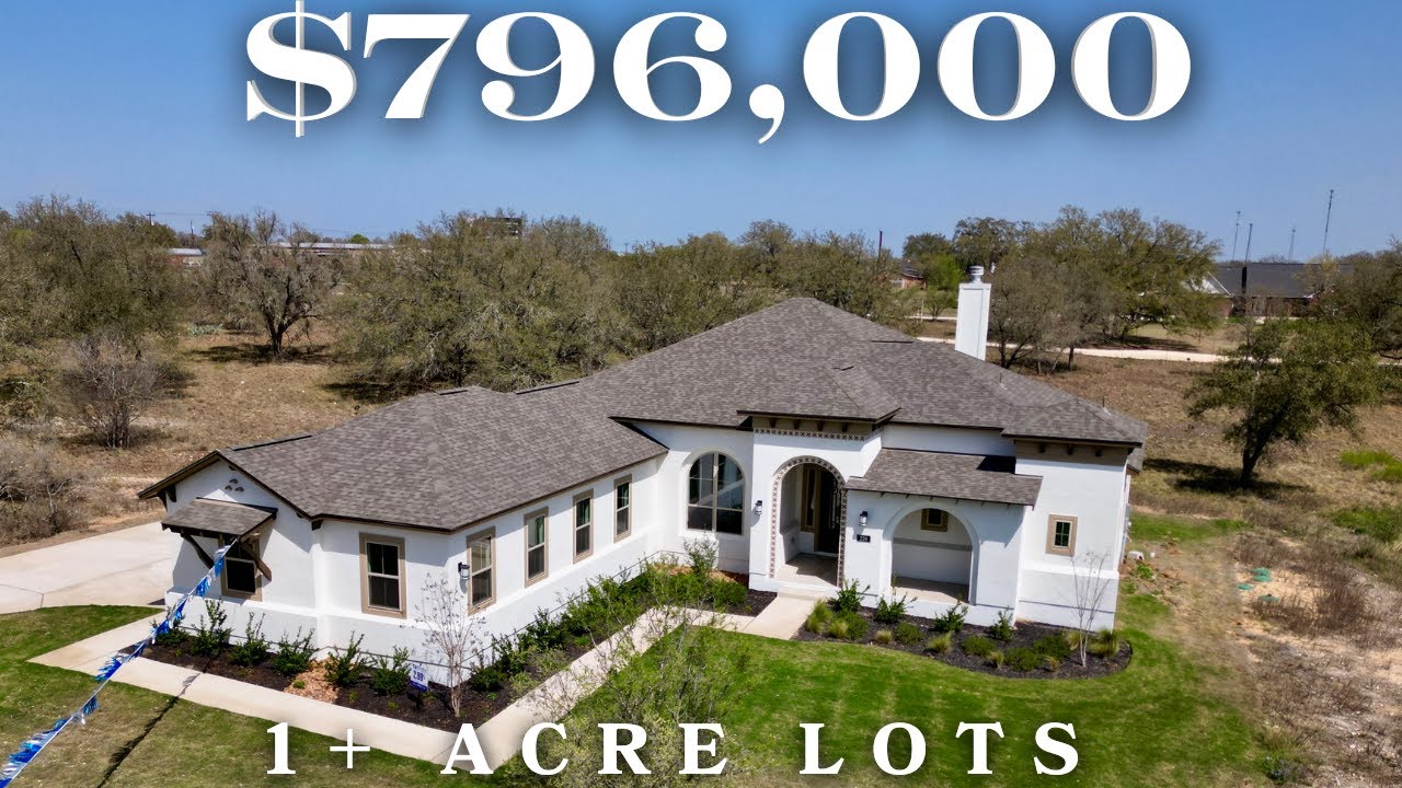 You Won't Believe the AMAZING Deals on 1 acre lot Homes in West San Antonio! #movingtosanantonio