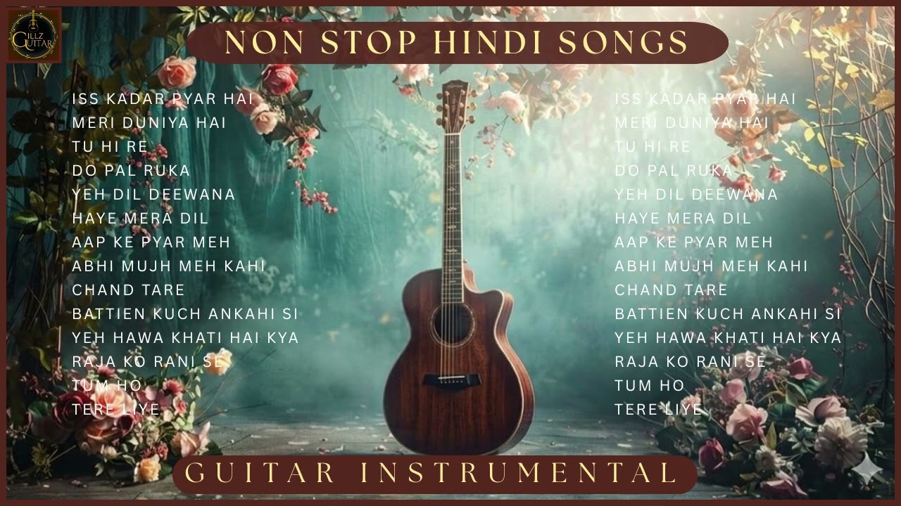 Non Stop Hindi Songs Instrumental #guitar #music #bollywood #bollywoodmusic #hindisong #instrumental