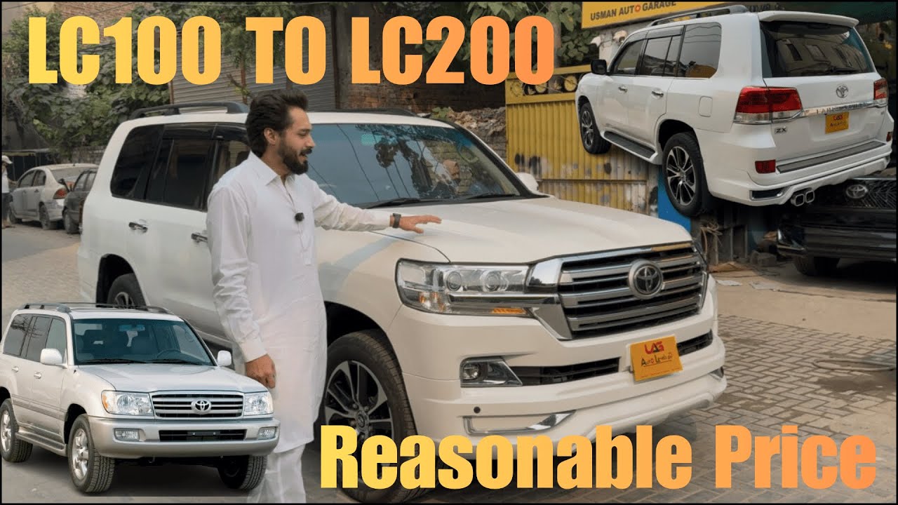 Landcruiser LC100 To Landcruiser LC200 Conversion At Autolevels |#autolevels